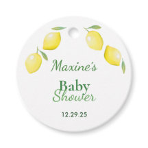Yellow Lemons Babydusche