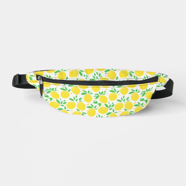 Yellow Lemons Fanny Pack Bauchtasche (Vorderseite)