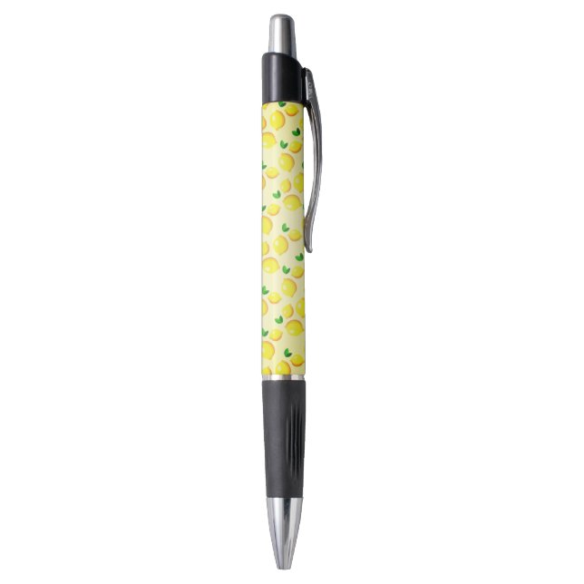 Yellow Lemons Pen Kugelschreiber (Unterseite (Vertikal))