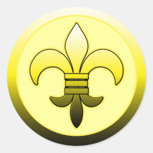 Yellow Lilie Stickers