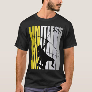 Yellow Limitless Archery Birthday Cute Retro Femal T-Shirt