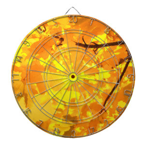 Yellow Maple Dart Board Dartscheibe