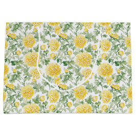 Yellow Marigold Flowers Bridal Shower Große Geschenktüte
