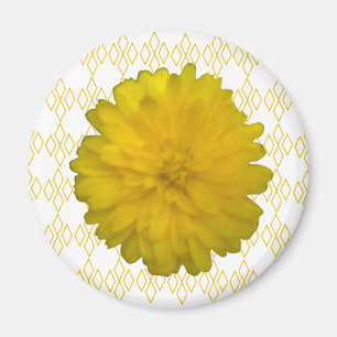 Yellow Marigold Magnet
