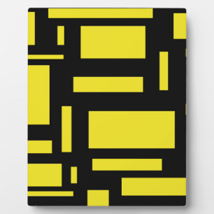 Yellow Maze Fotoplatte