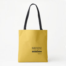 Yellow Minimal NOUVEAU MINIMO Personalisiert