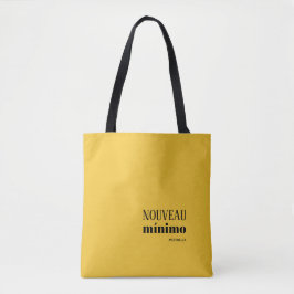 Yellow Minimal NOUVEAU MINIMO Personalisiert Tasche