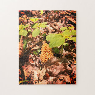 Yellow Morel Jigsaw Puzzle
