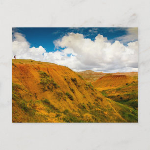 Yellow Mounds Overlook, Badlands National Park, SD Postkarte