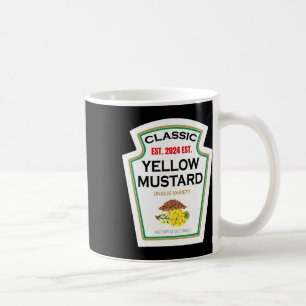 Yellow Mustard Diy Halloween Costume Paare und G Kaffeetasse