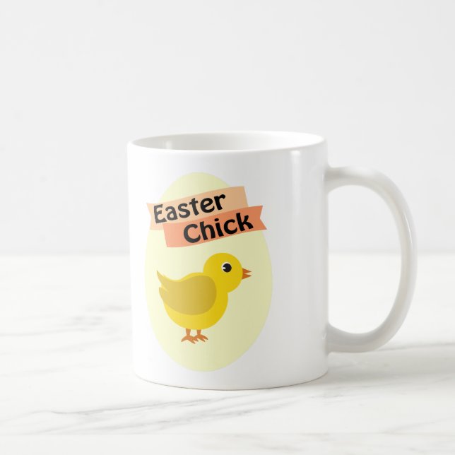 Yellow Oaster Chick Kaffeetasse (Rechts)