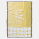 Yellow Ombre Moderne Hochzeit Decke (Vorderseite Vertikal)