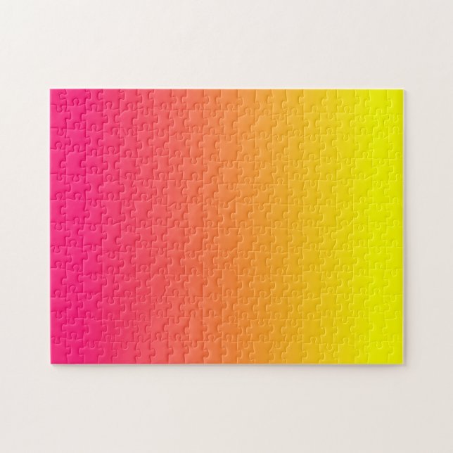 Yellow Orange Pink Ombre (Horizontal)