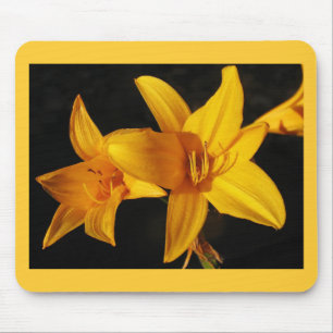 Yellow Orchid Mousepad