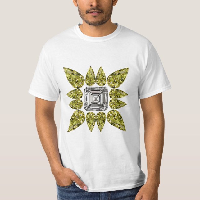 Yellow Peel Diamond T-Shirt (Vorderseite)