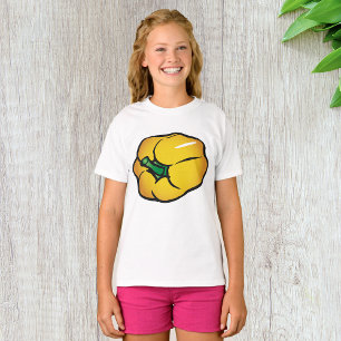 Yellow Pepper Girls T - Shirt