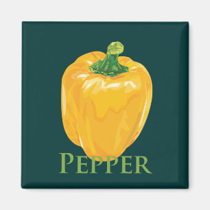 Yellow Pepper Magnet