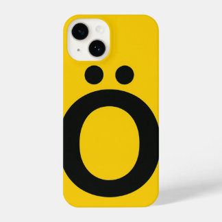 Yellow Phone Case with Trendy Moda iPhone 14 Hülle