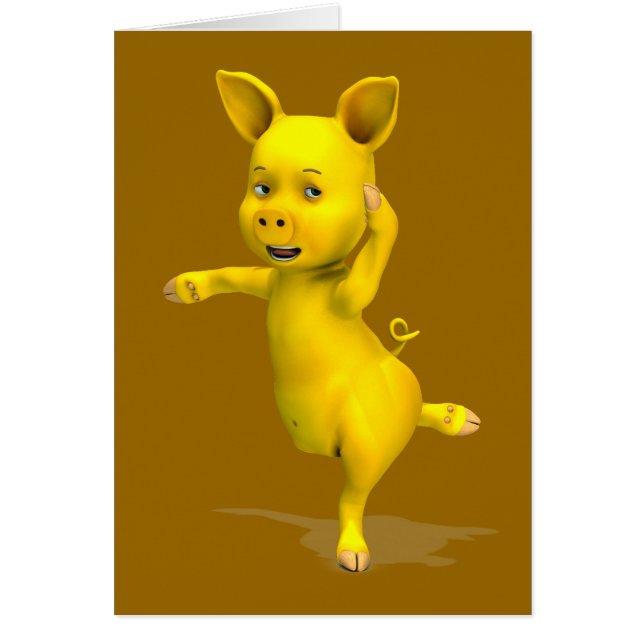 Yellow Pig Attitude (Vorne)
