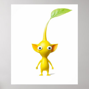 Yellow Pikmin Poster