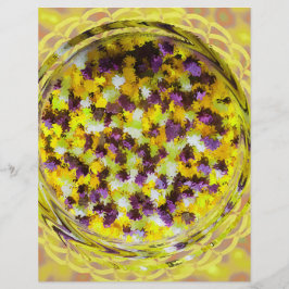 Yellow Potpourri Bulk Scrapbook Paper Pages Flyer