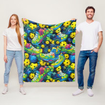 💛 Yellow Psychedelic pickleballs