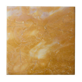 Yellow Quartzite Crystal Gemstone Print Fliese