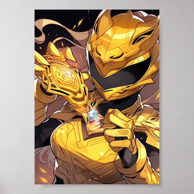 Yellow Ranger Poster (Vorne)
