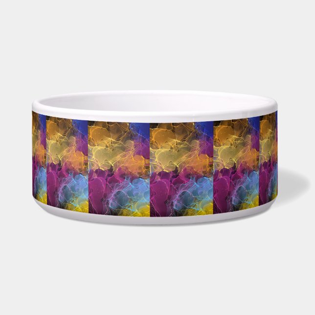 Yellow Red Green Blue Trinky Bowl Napf (Vorderseite)