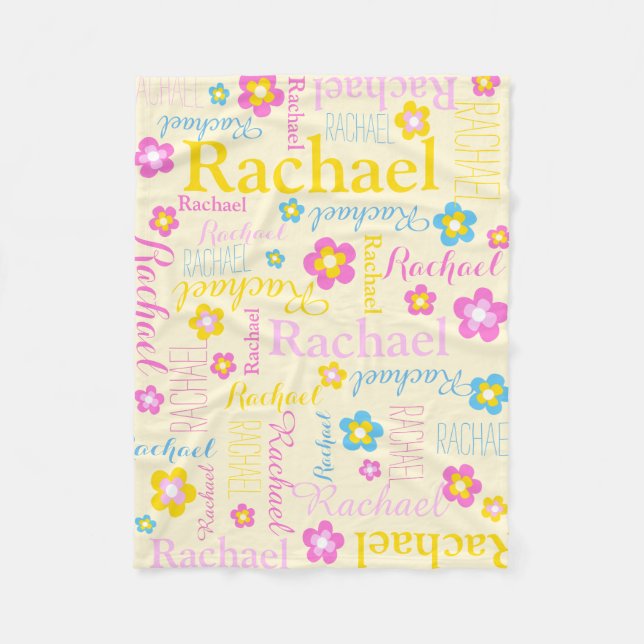 Yellow rose bleu filles nom Rachael couverture de  (Devant)