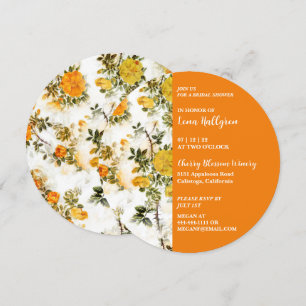 Yellow Rose Garden Bridal Dusche Einladung
