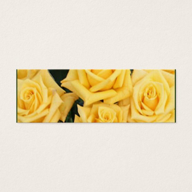 YELLOW ROSE GASTGESCHENK HOCHZEIT CARDS (Vorderseite)