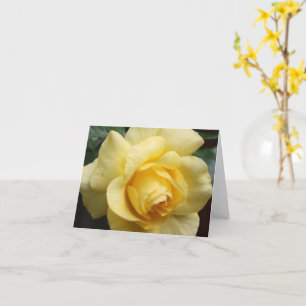 Yellow Rose Inspiration Card Karte