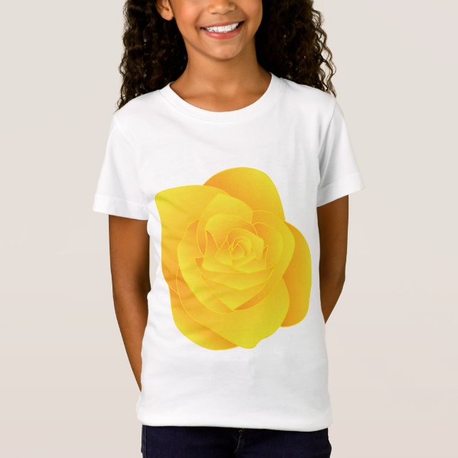 Yellow Rose T-Shirt (Vorderseite)