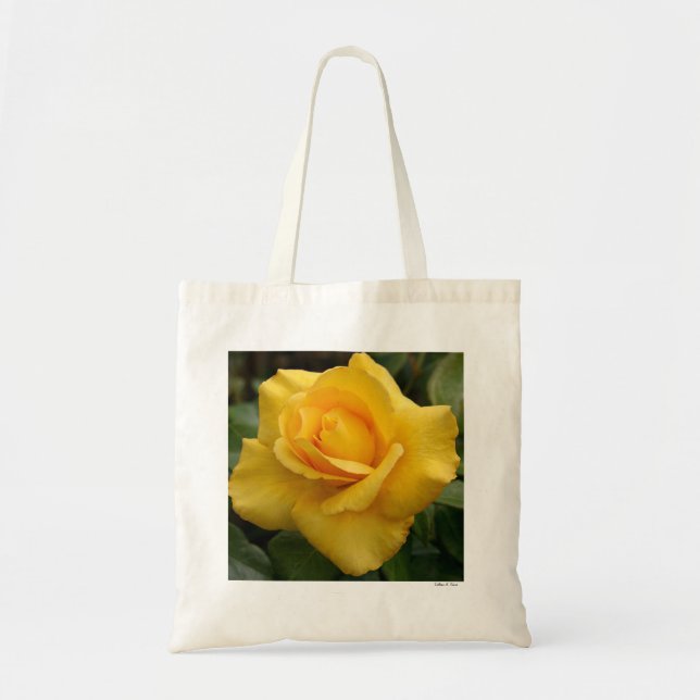 Yellow Rose Tragetasche (Vorne)