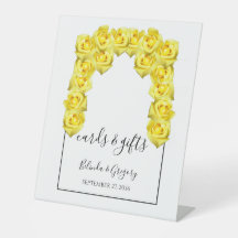 Yellow Roses Wedding Cards & Gifts