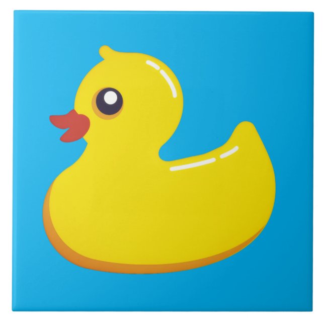 yellow rubber duck  fliese (Vorderseite)