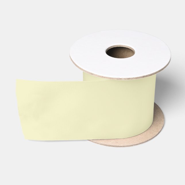 Yellow Satin Ribbon Satinband (Spule)