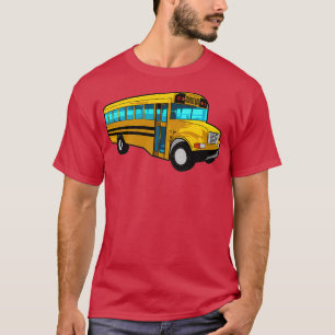 Yellow School Bus Fahrer 2 T-Shirt