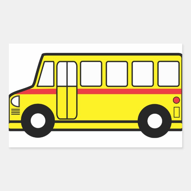 Yellow School Bus Stickers (Vorderseite)