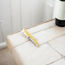 Yellow Shade Rhombus Shape Pattern Kellnermesser