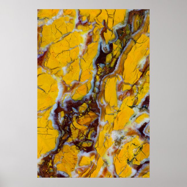 Yellow Shattuckite Poster (Vorne)