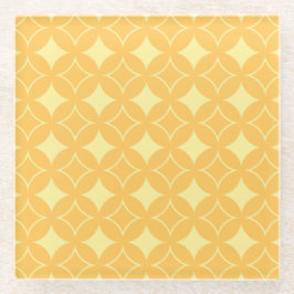 Yellow Shippo Glasuntersetzer