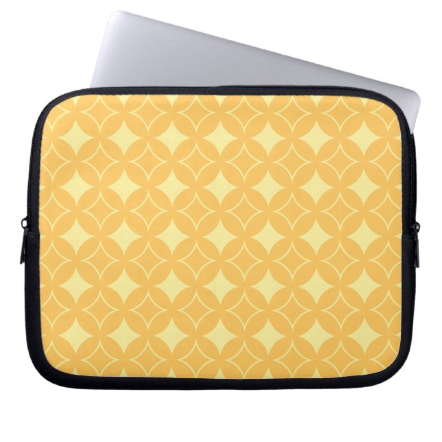 Yellow Shippo Laptopschutzhülle (Vorderseite)