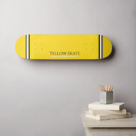 Yellow Skate Skateboard