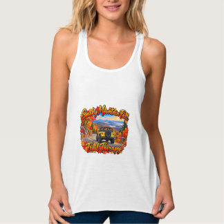 Yellow_Smoky Mountain Fall Trail Therapie Tank Top