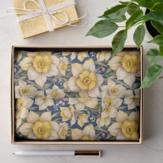 Yellow Spring Daffodils Seidenpapier