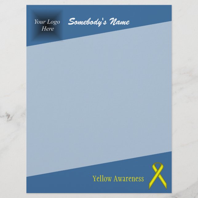 Yellow Standard Ribbon von Kenneth Yoncich (Vorderseite)