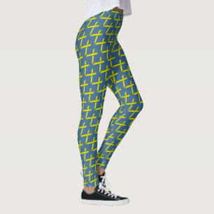 Yellow Standard Ribbon von Kenneth Yoncich Leggings
