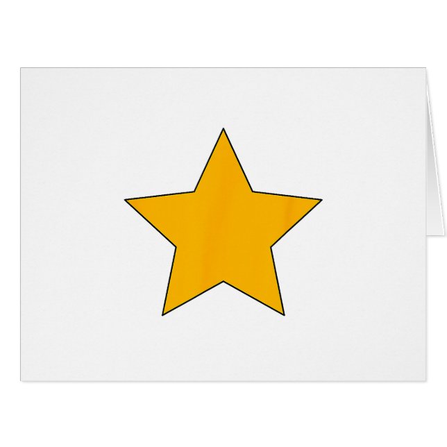 Yellow Star (Vorderseite (Horizontal))